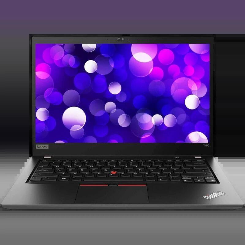 Reacondicionado Lenovo Thinkpad T490 14" Core I5-8265u - Ssd 512 Gb - 16gb - Qwertz - Buen Estado