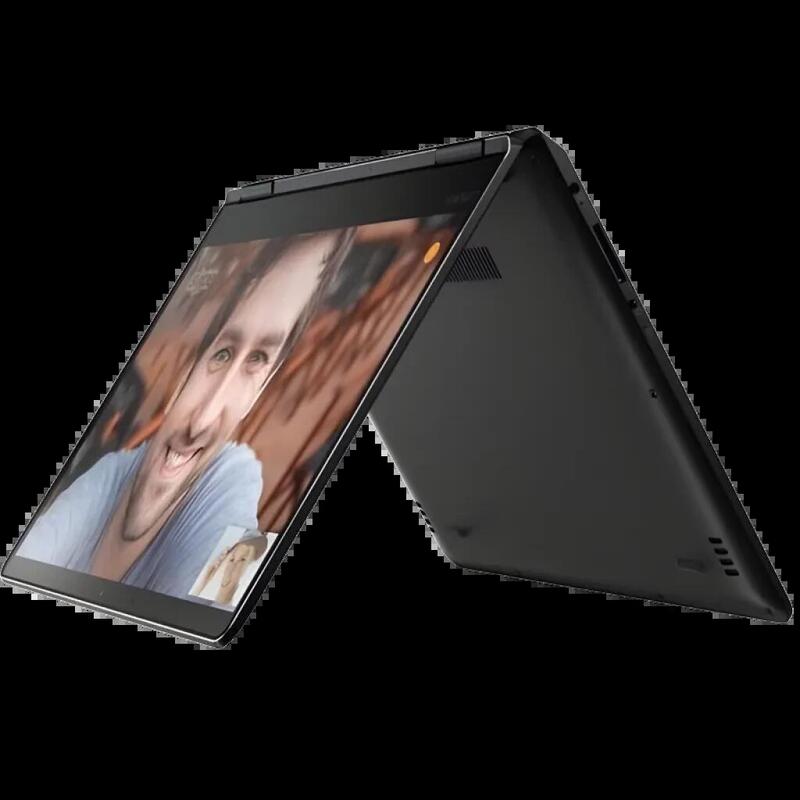 Reacondicionado Lenovo Yoga 710-14iwl Touch 14" Core I7-7500u - Ssd 512gb - 16gb Gris Qwertz - Buen Estado