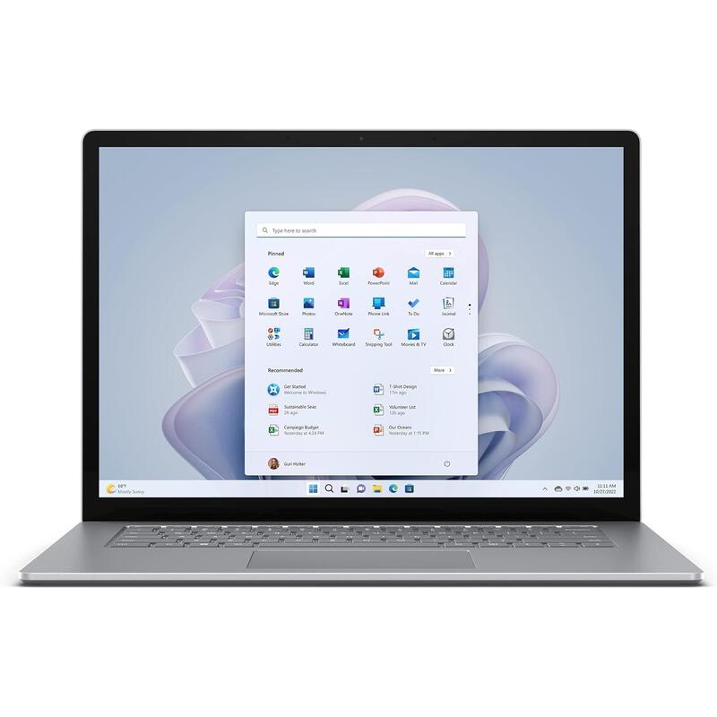 Reacondicionado Microsoft Surface Laptop 5 1979 I7-1265u 8gb 256gb Ssd 15"  Tactil W11pro Instalado Teclado Español Grado B 1 Año De Garantia.