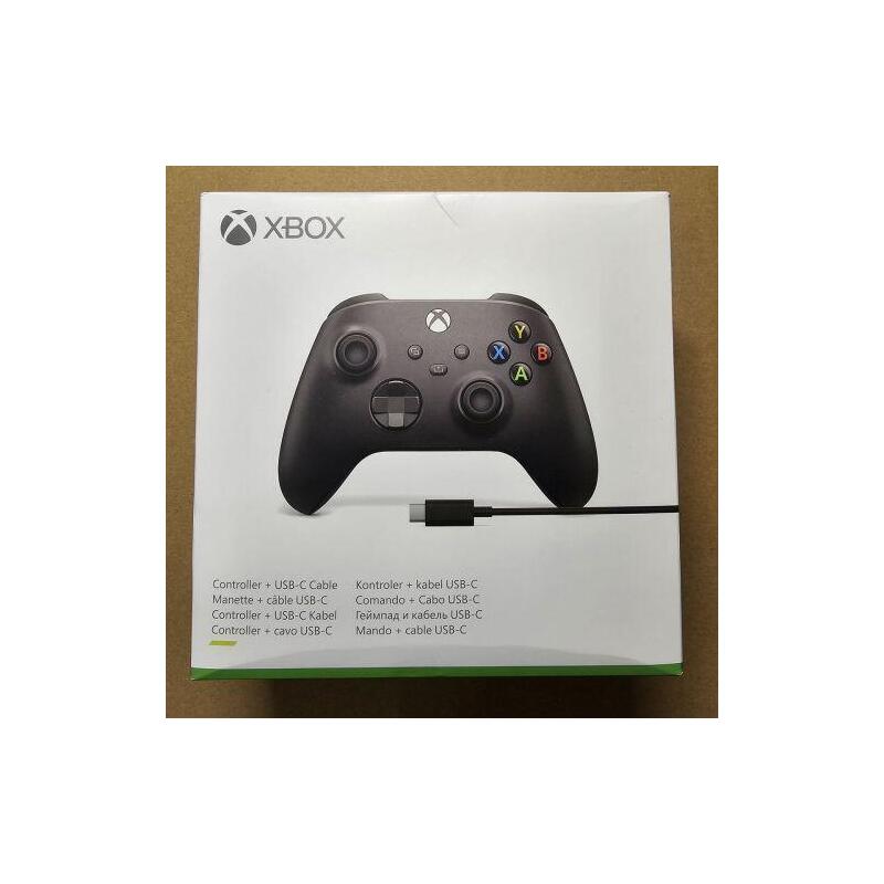 Reacondicionado - [Outlet Grade B] Microsoft Xbox Series X/S Wireless Controller Gamepad With Type-C Cable (2.5m) Black Eu