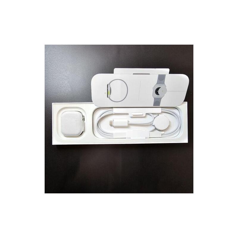 Reacondicionado - [Outlet Grade C] Apple Watch Series 10 Gps 42mm Silver Alu Case, Denim Sport Band S/M Eu Mwwa3