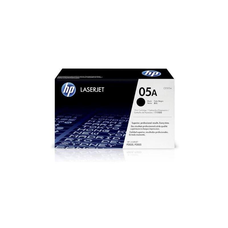 Reacondicionado Toner Original Hp 05a Negro - Ce505a-Ref  Embalaje Deteriorado Pag-2300