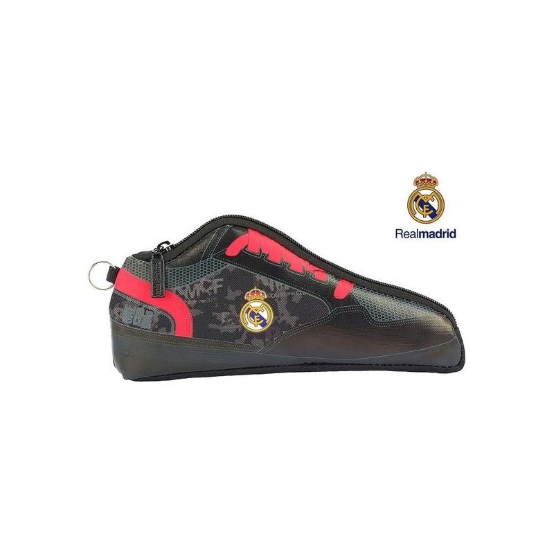 Real Madrid Black Portatodo Zapatilla