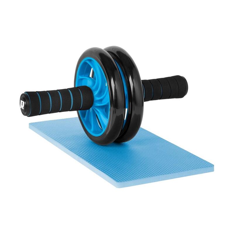 Rebel Active Rueda Doble, Rodillo Para Ejercicios Abdominales Ab Wheel