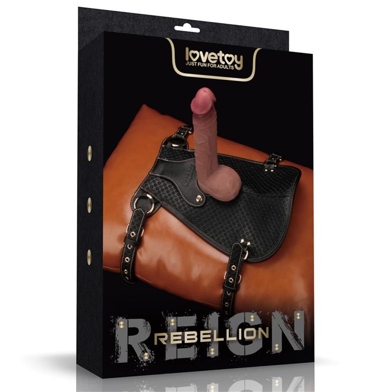 Rebellion Reign Dildo Saddle Silla De Montar