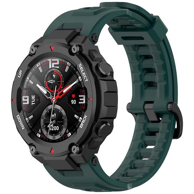 Recambio Correa Amazfit T-Rex / T-Rex Pro Silicona (Verde)