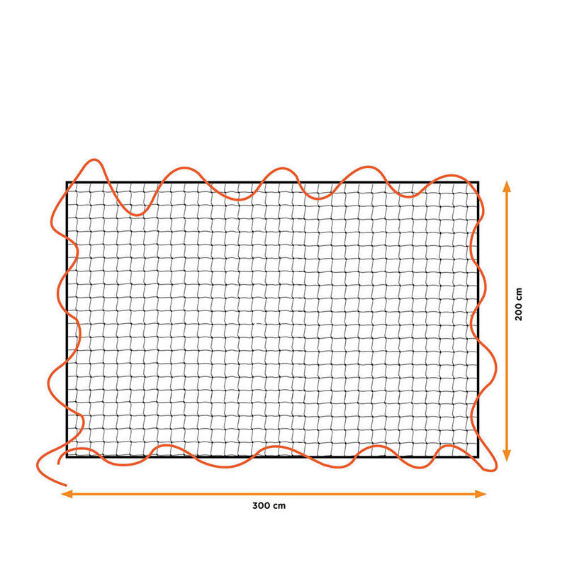 Red De Carga Elastica, 2x3m, Mallado 10x10cm. Black+Decker
