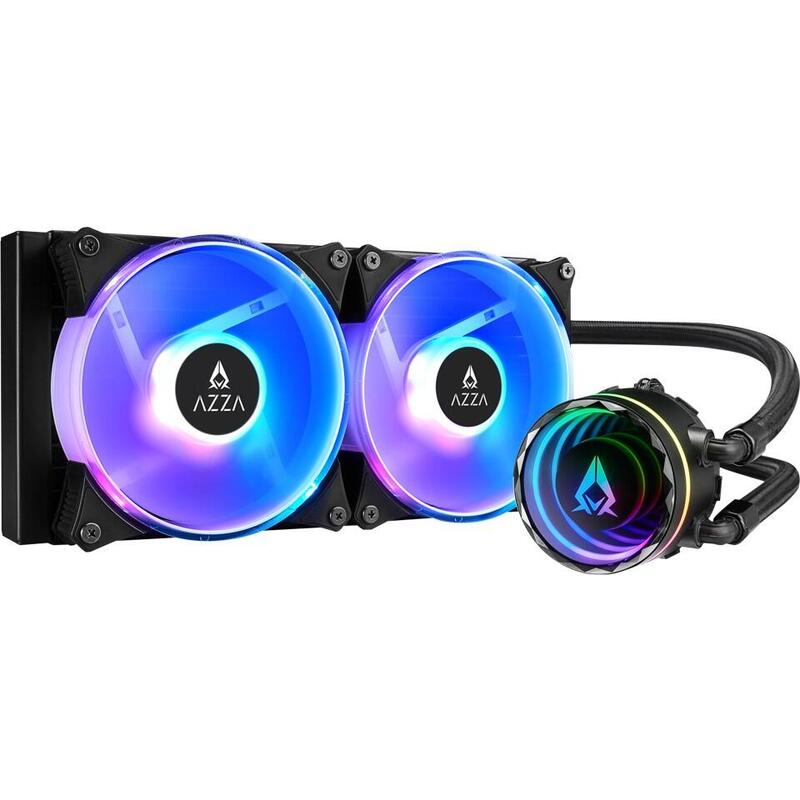 Refrigeración Liquida Azza Blizzard Sp 240 Argb 240mm, Lcaz-240r-Argb Sp