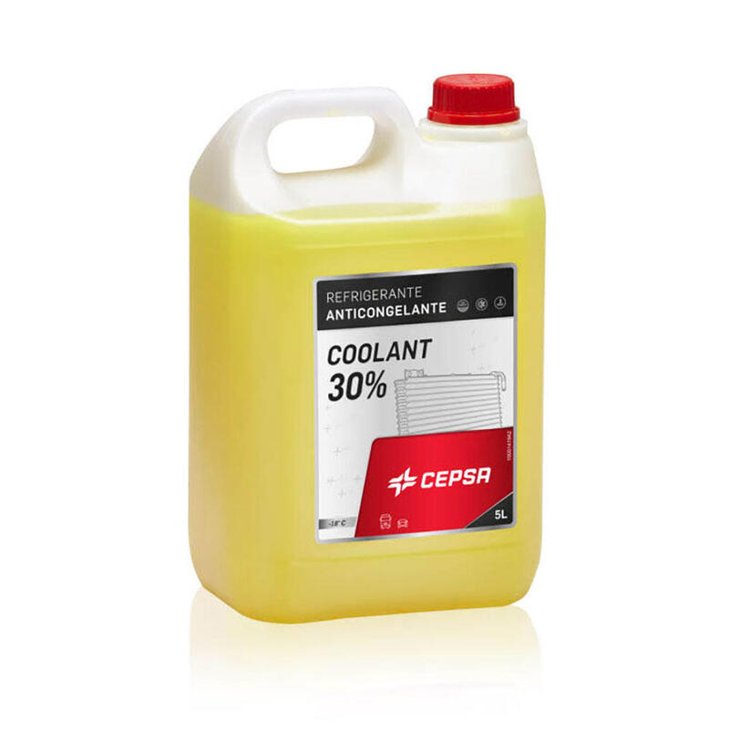 Refrigerante - Anticongelante Coolant 30% 5l. Cepsa