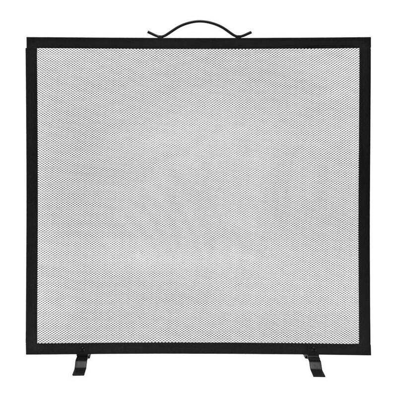 Rejilla Salvachispas Cuadrada Color Negro 60 X 0,5 X 60 Cm