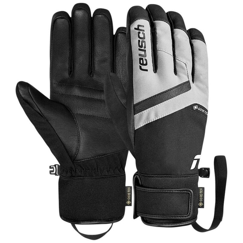 Guantes Reusch Booster Gore-Tex Talla 8,5 Negros Y Blancos