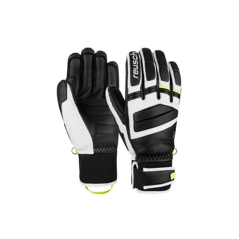 Guantes Reusch Master Pro Talla 8,5 Negro, Blanco Y Amarillo