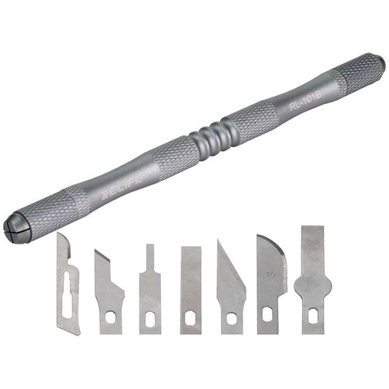 Relife Knife With 7 Different Blades For Removing Chip Rl-101b