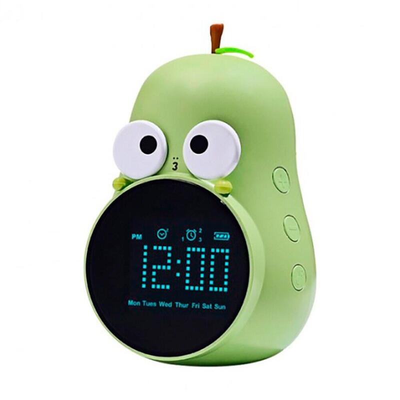 Reloj Despertador Recargable Modelo Pera