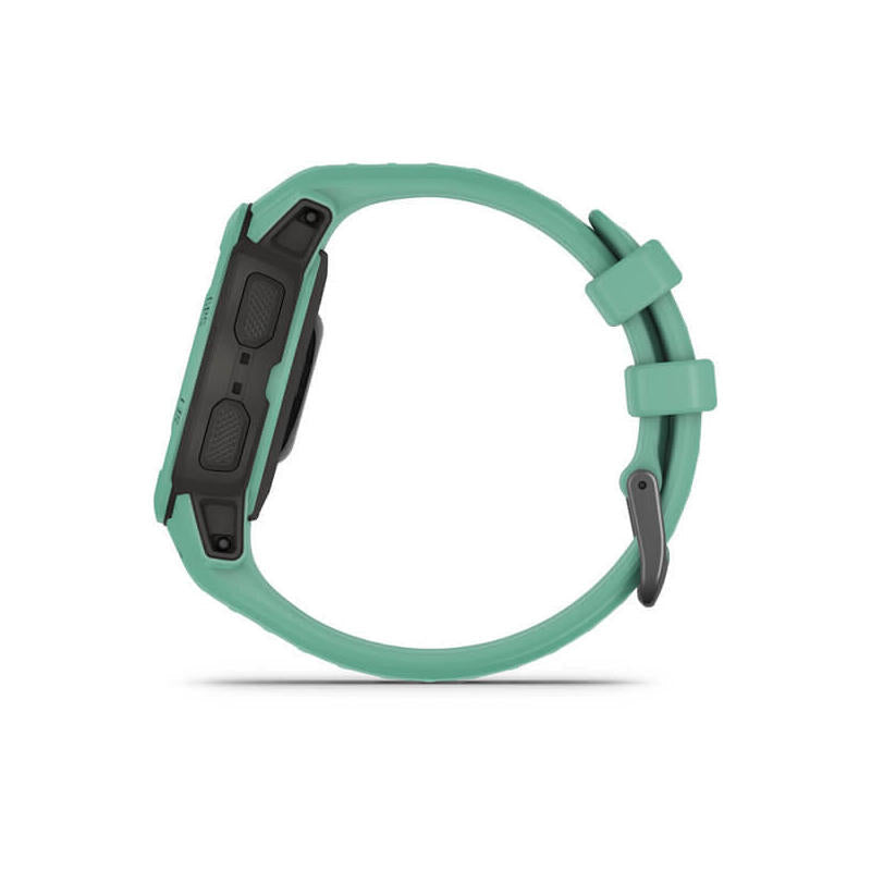 Reloj Garmin Instinct 2s Solar Z Czujnikiem TäTna Hrm Elevate (Turkusowy / Turkusowy Pasek)