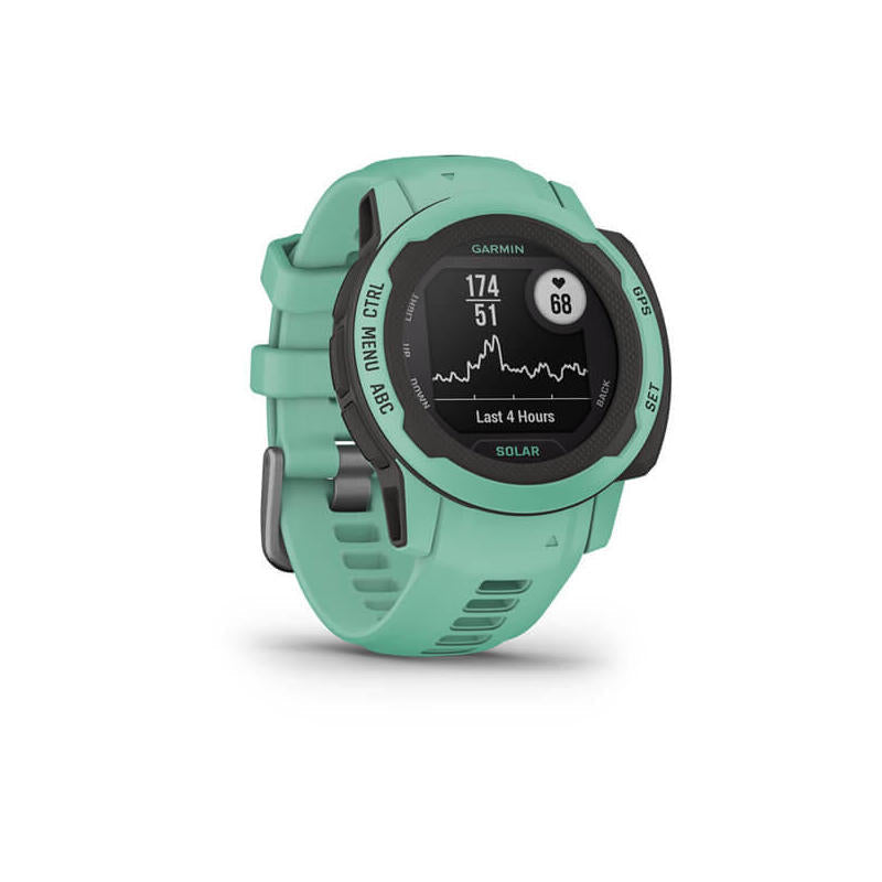 Reloj Garmin Instinct 2s Solar Z Czujnikiem TäTna Hrm Elevate (Turkusowy / Turkusowy Pasek)