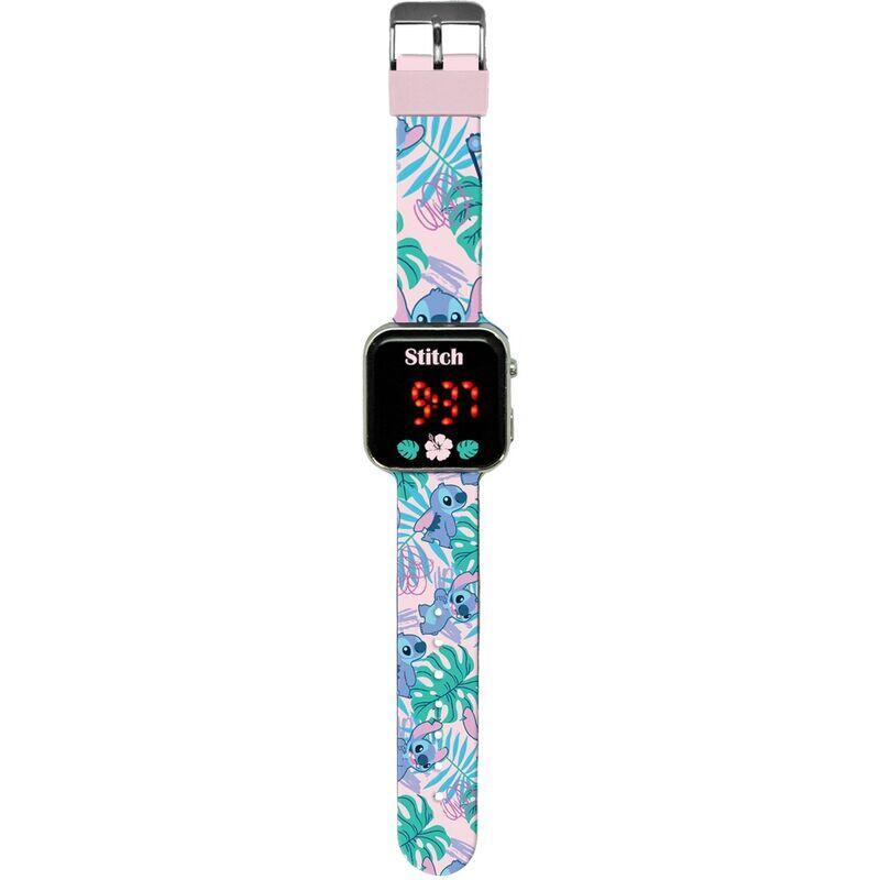 Reloj Led Stitch Disney