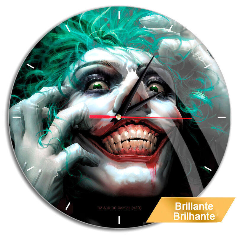 Reloj Pared Joker Suicide Squad Dc Comics