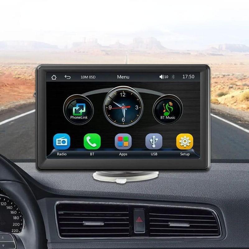 Reproductor  B500w Negro Multimedia Para Coche