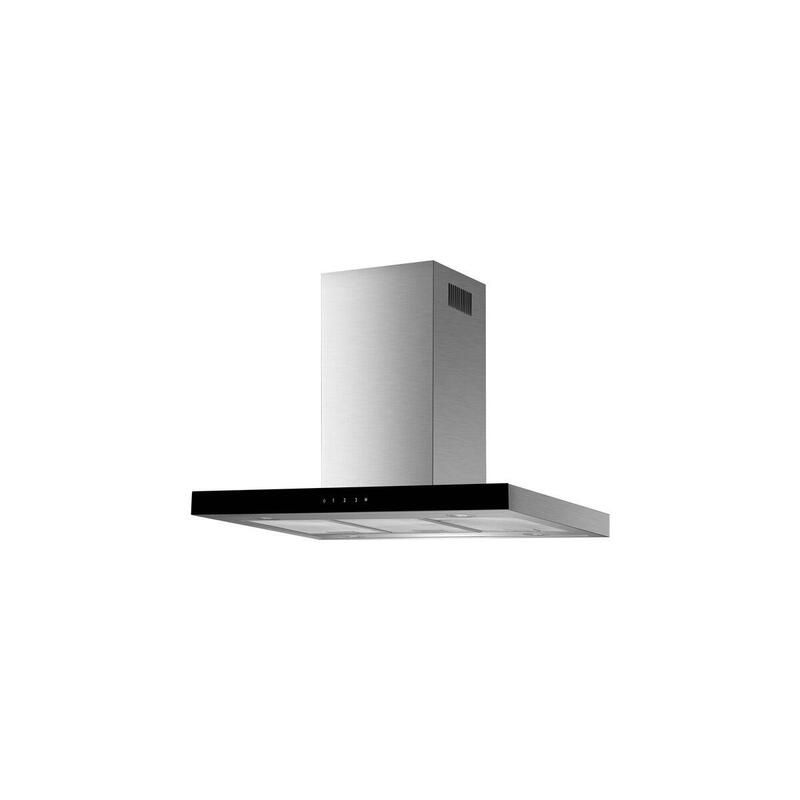 Response Ch 44099 Gisam, Capucha Extractor De Acero Inoxidable/Negro Ch44099gisam