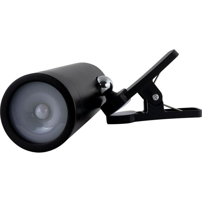 Rev Led Battery Clip Lamp With Switch, Black 2014100400
