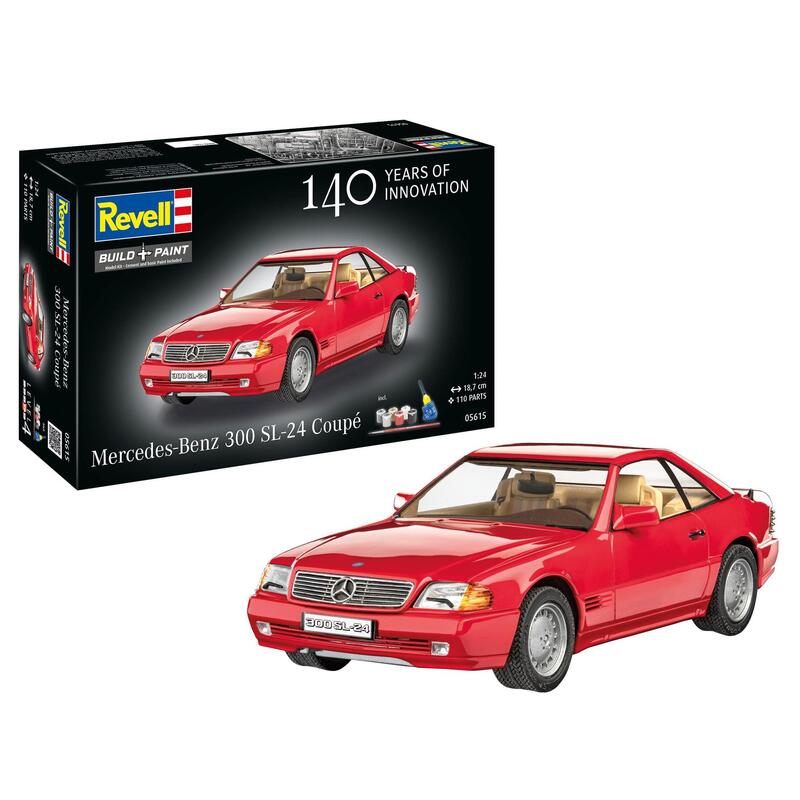 Revell Geschenkset Mercedes-Benz 300 Sl-24 Coupé (100 Years Mercedes-Benz) (Massstab: 1:24) 05615