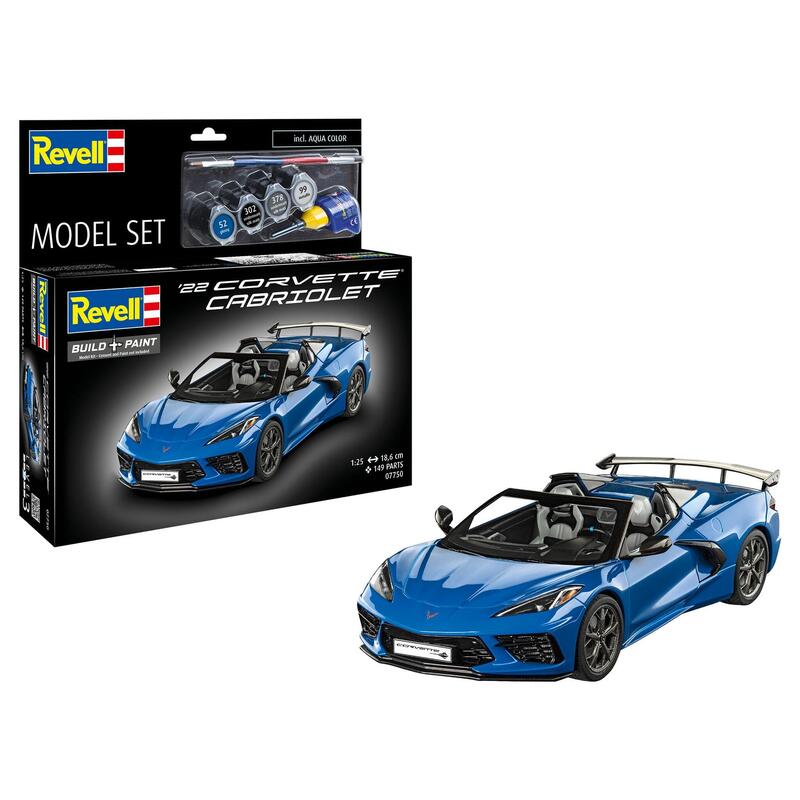Revell Model Set Corvette C8 Cabriolet (Massstab: 1:25) 67750