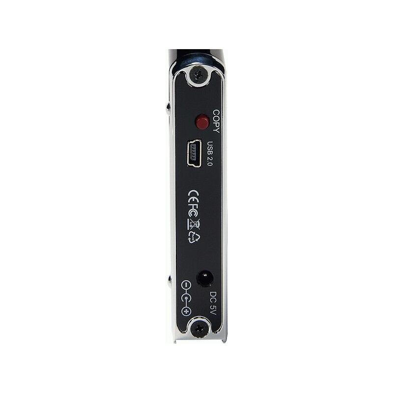 Revoltec Alubook 2-Otb Negro Para 2.5 Sata