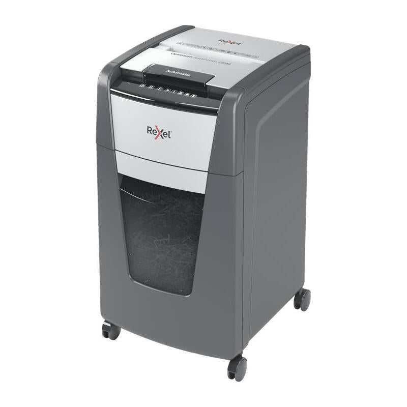 Rexel Autofeed+ 225m Triturador De Papel Microcorte 55 Db 23 Cm Negro, Gris
