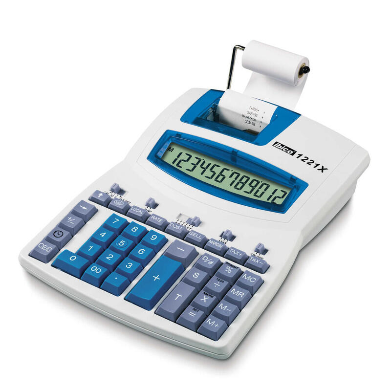 Rexel Calculadora Impresora Semiprofesional Ibico 1221x
