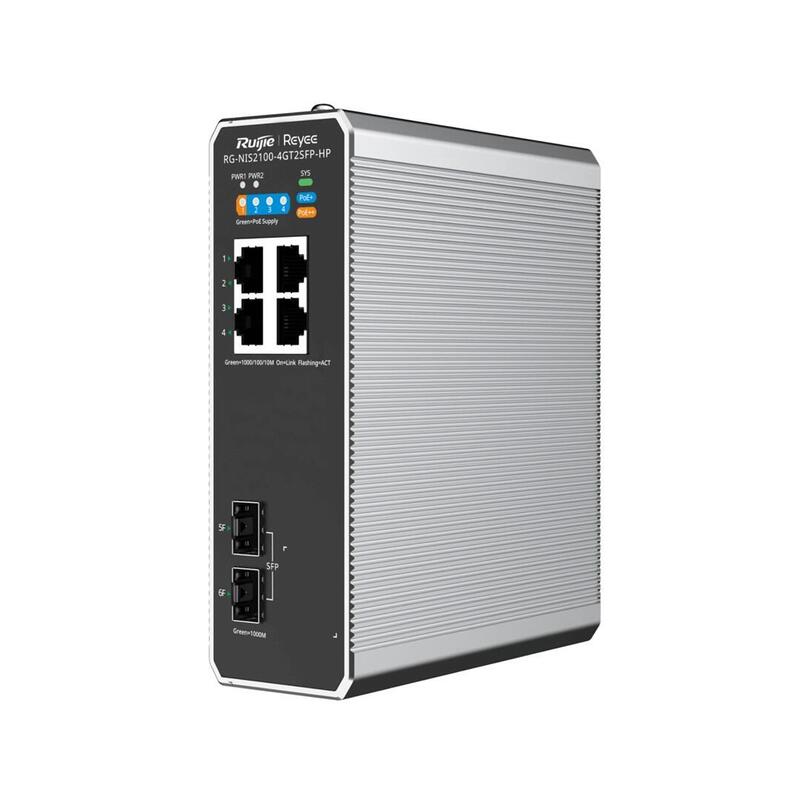 Reyee Rg-Nis2100-4gt2sfp-Hp Indumrial Switch