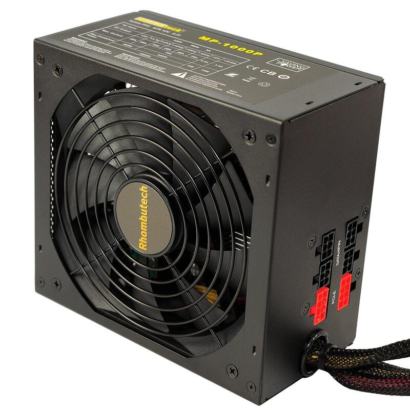 Rhombutech Mp-Serie 1000watt 140mm Kabelmanagement V2.31>89%
