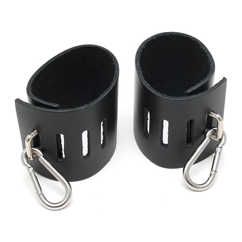 Rimba Bondage Play Esposas De Cuero Ajustables