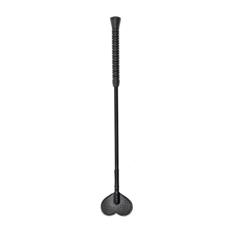 Fusta Cuero Negro 50 Cm