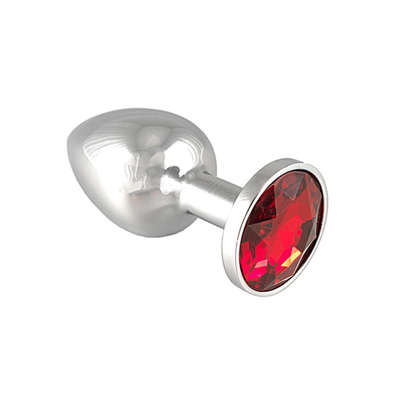 Plug Con Cristal 5,7 Cm  Rimba Bondage Play