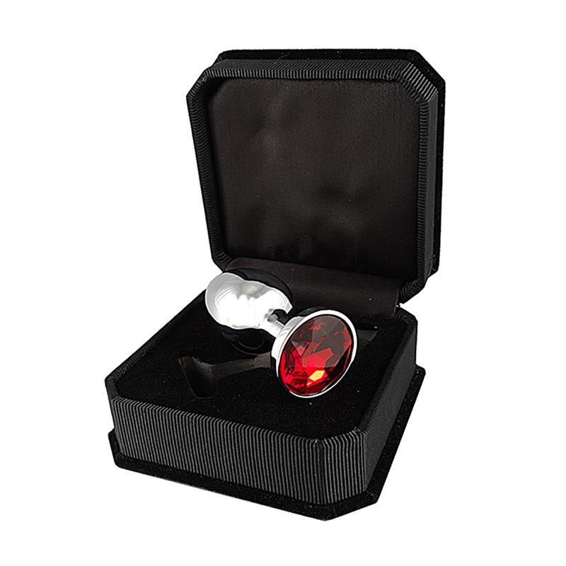 Plug Con Cristal 5,7 Cm  Rimba Bondage Play
