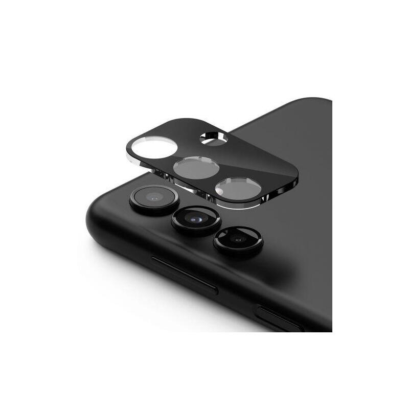 Ringke Galaxy A13 5g Camera Protector Full Cover Glass Package (3 Pcs) Black