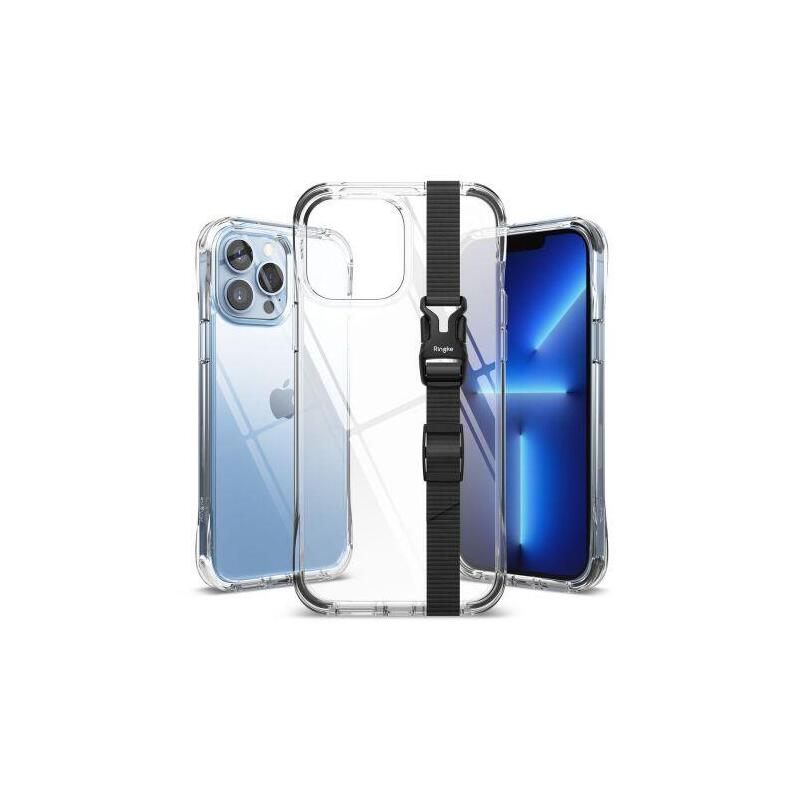 Ringke Iphone 13 Pro Max Case Fusion+ With Buckle Strap White/Black
