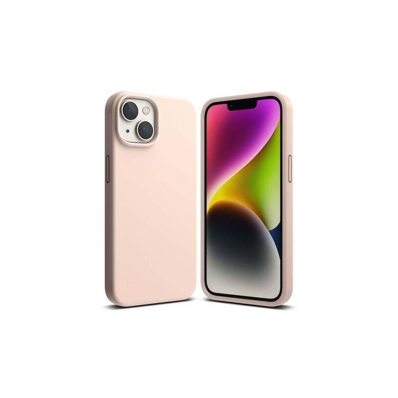 Ringke Iphone 14 Plus Case Silicone Pink Sand