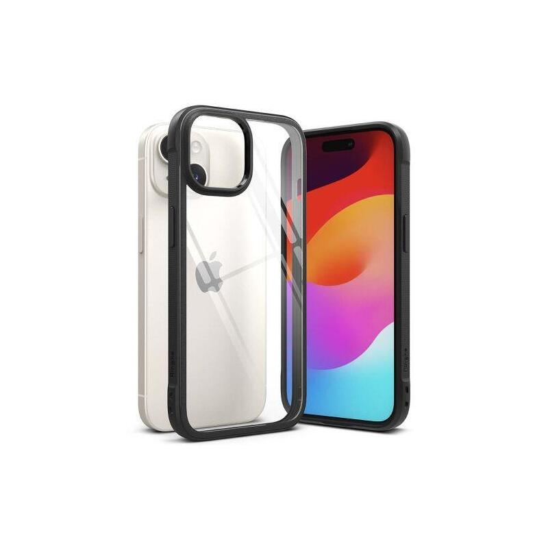 Ringke Iphone 15 Plus Case Fusion Bold Clear/ Black