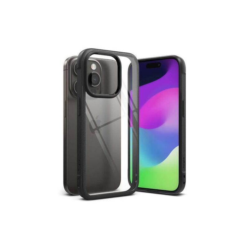 Ringke Iphone 15 Pro Max Case Fusion Bold Clear/ Black