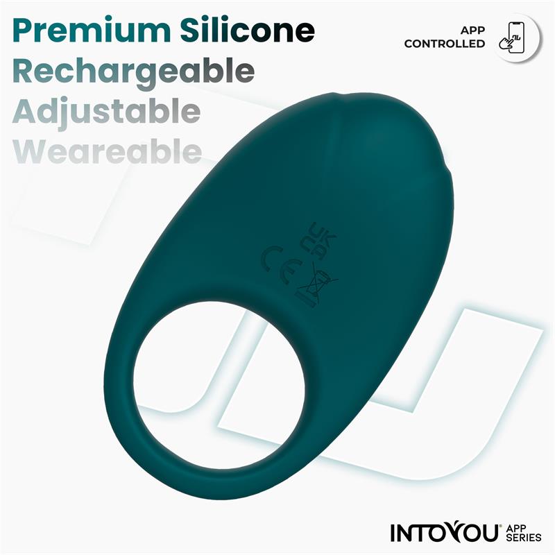 Ringo Anillo Vibrador Con App Unibody Verde