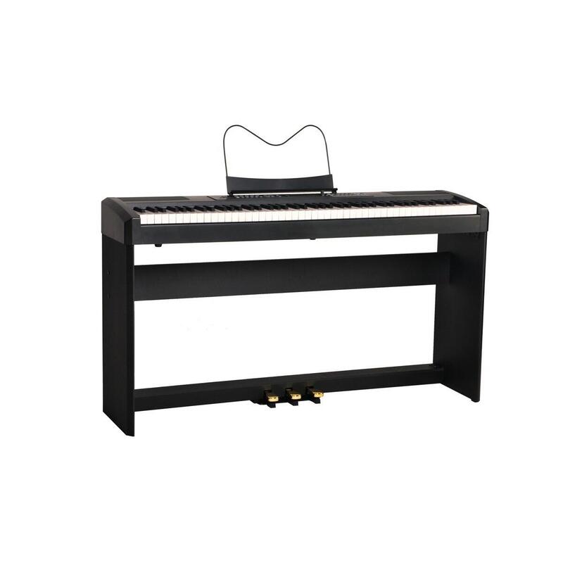 Ringway Rp35 Bk- Piano Digital, 88 Teclas (Negro)
