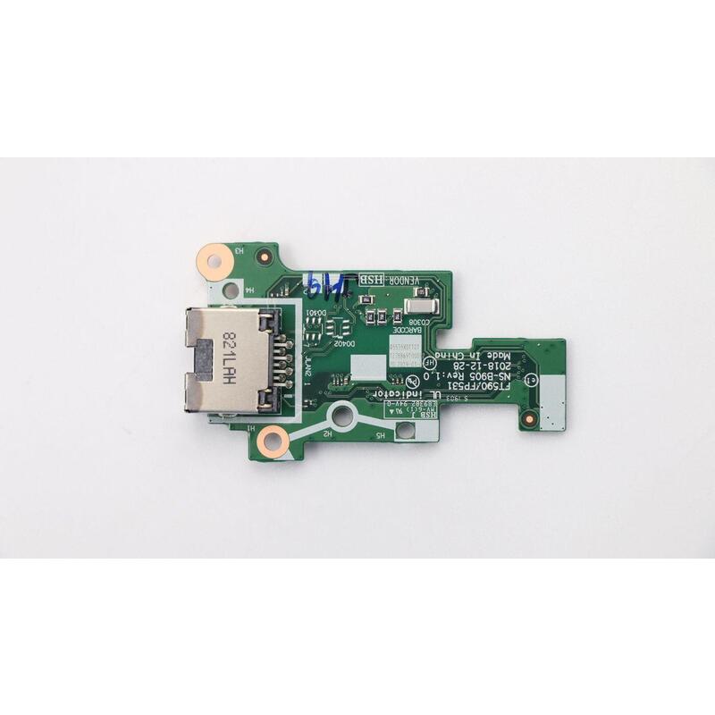 Rj45 Ethernet Board For  Lenovo Thinkpad T15 And T590