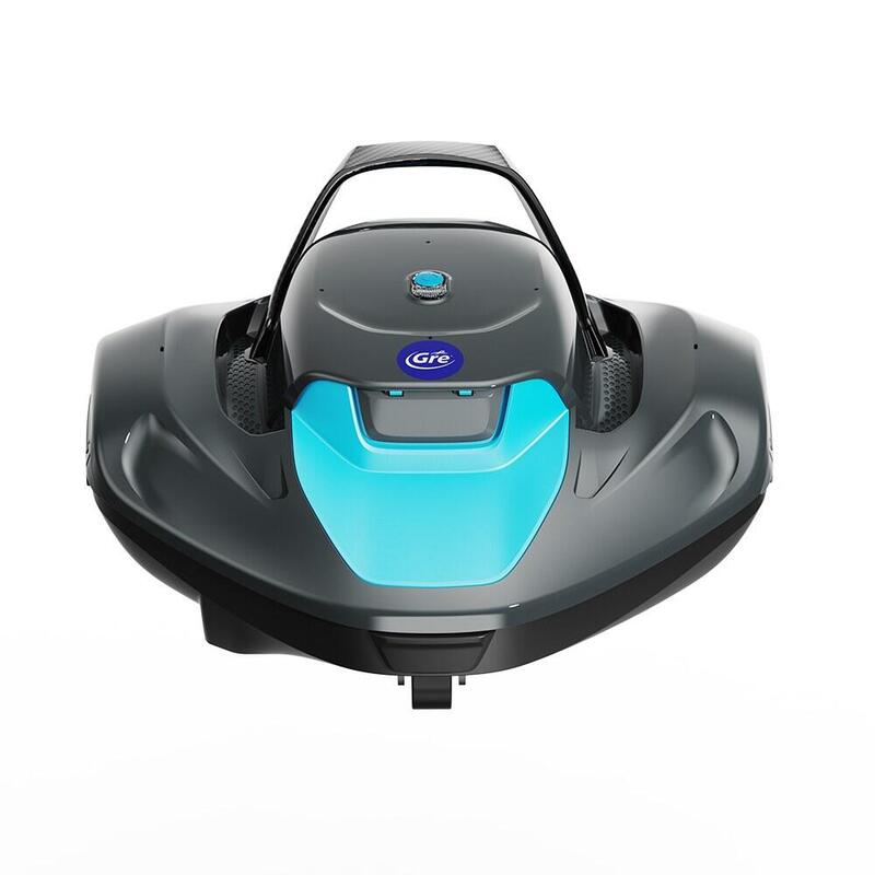 Robot Limpiafondos Inalámbrico Moovo 90, Para Piscinas De Hasta 80 M²