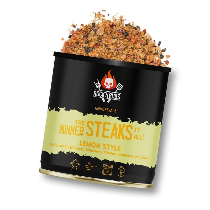 Rock N Rubs - Lemon Style 140g Mhd 07/27