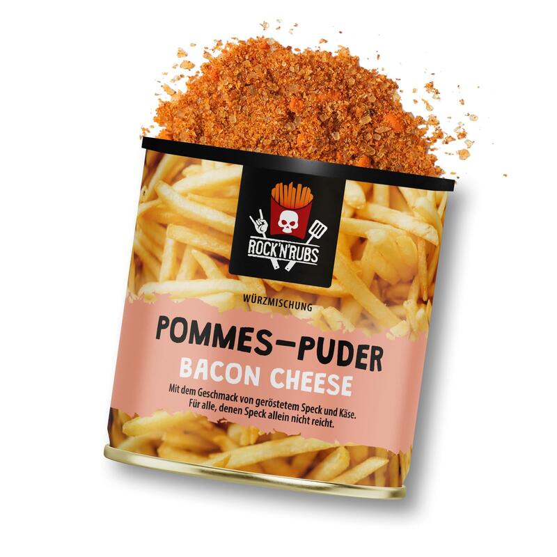Rock N Rubs Pommes-Puder - Bacon Cheese 150g Mhd 07 27