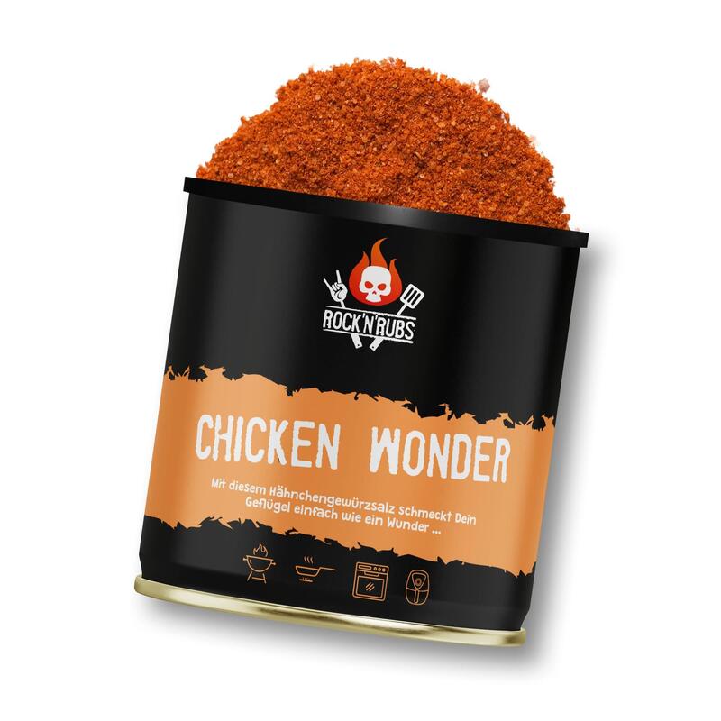 Rock N Rubs Ultimative Condimento - Chicken Wonder 150g Mhd 03/28