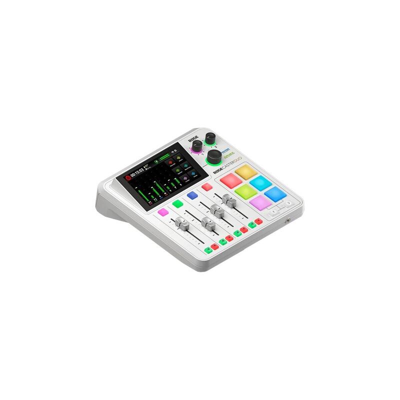 Rode Microphones Rødecaster Duo, Mezclador Blanco, Wifi, Bluetooth, Usb-C Rcduow