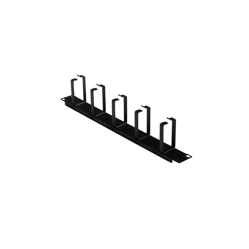 Roger Rangierpanel 19", 1he, Rangierfrontplatte, Negro